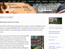 Tablet Screenshot of jerusalemmill.org